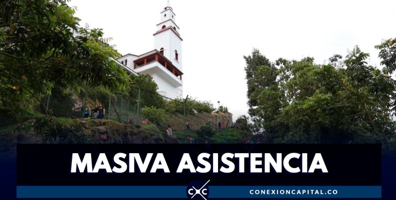 Más de 195.000 personas visitaron Monserrate durante la Semana Santa Más de 195.000 personas visitaron Monserrate durante la Semana Santa