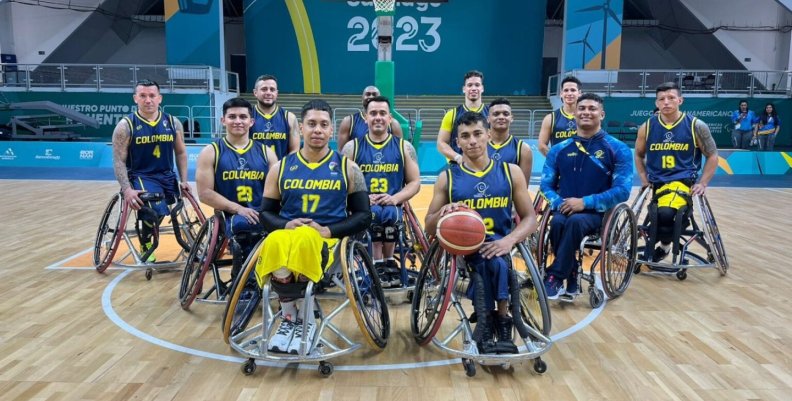 Equipo colombiano de Baloncesto en silla de ruedas Equipo colombiano de Baloncesto en silla de ruedas