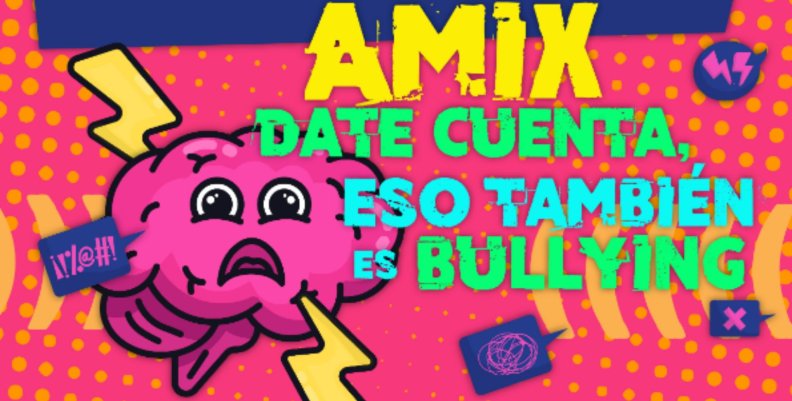 Efectos del bullying en la salud mental Caricatura con frase contra el bullying
