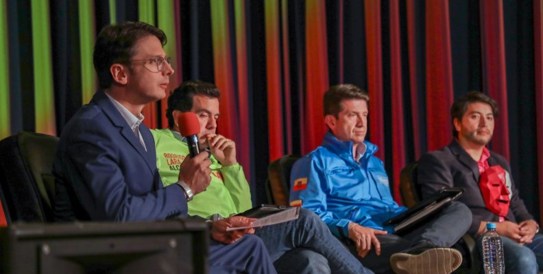 Imagen sobre el debate a la Alcaldía de Bogotá 2023