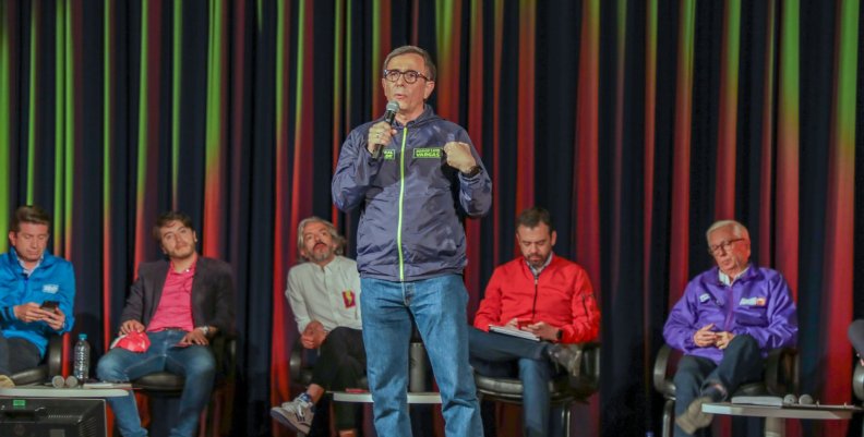 Imagen sobre el debate a la Alcaldía de Bogotá 2023