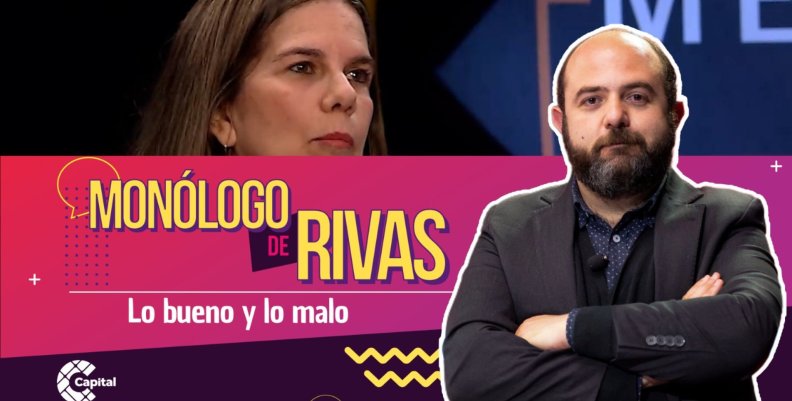 Imagen sobre el monólogo de Santiago Rivas 