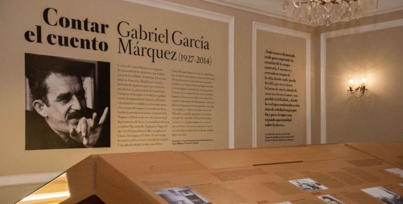 Gabriel García Márquez Una pares con fotografías y textos