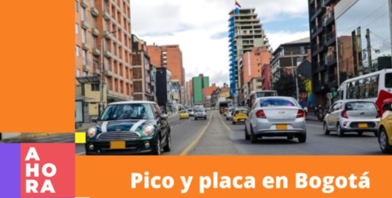 Pico y placa en Bogotá para este 14 de diciembre Pico y placa en Bogotá para este 14 de diciembre