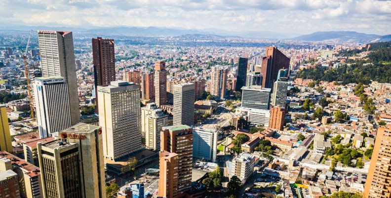 Toma aérea Bogotá Toma aérea Bogotá