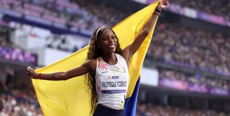 Karen Palomeque gana bronce en París 2024 Karen Palomeque en los Juegos Paralímpicos