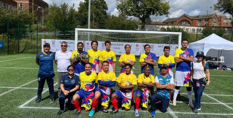 Fútbol para ciegos Equipo de la Selección Colombia de fútbol para ciegos