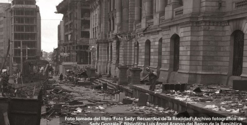 El Bogotazo Escombros de El Bogotazo