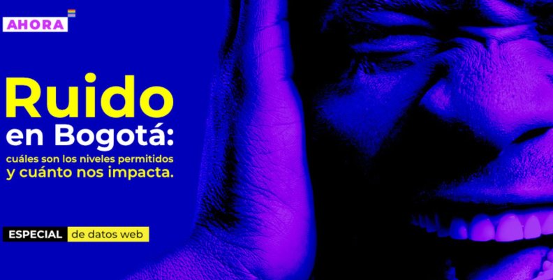 Ruido en Bogotá Imagen alusiva al excesivo ruido en Bogotá para el especial de datos de AHORA