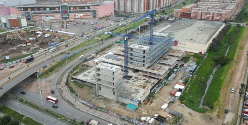 Multicampus universitario Vista aérea del predio donde se construirá el multicampus universitario en Soacha