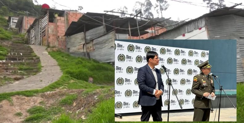 Masacre en Usme Zona de San Isidro, en Usme, donde ocurrió la masacre del Sábado Santo
