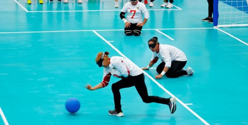 Juegos Paranacionales 2023 Deportistas bogotanos con discapacidad durante una disciplina deportiva en los Juegos Paranacionales 2023