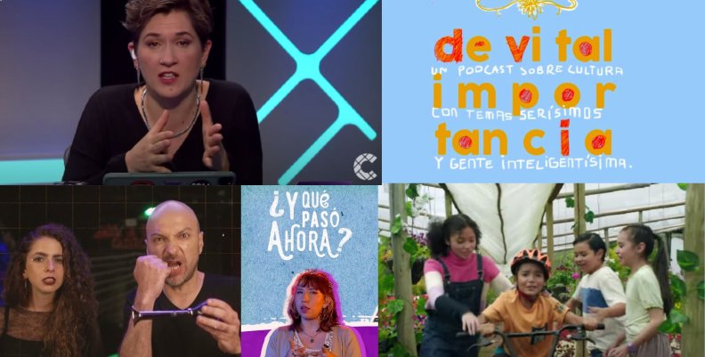 Premios TAL 2023 Imágenes de los programas de los contenidos de Capital nominados a los Premios TAL 2023