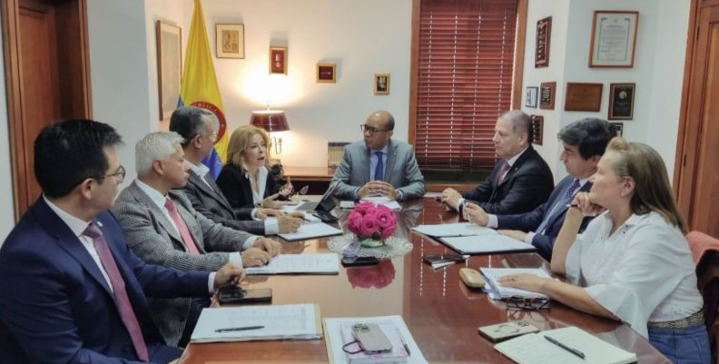 Palacio de Justicia Magistrados reunidos en votación para próxima fiscal