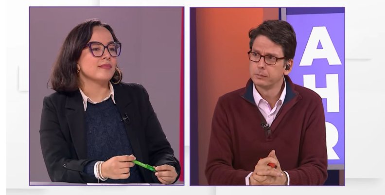 Jennifer Pedraza en AHORA Jennifer Pedraza en AHORA