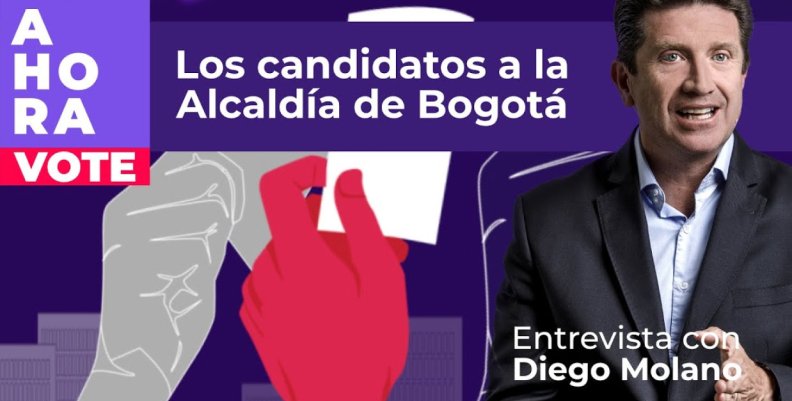 Candidato a la Alcaldía de Bogotá, Diego Molano Diego Molano en la imagen