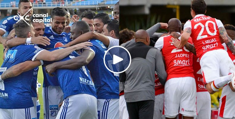 Millonarios y Santa Fe buscan un cupo a cuartos de la Copa Aguila Millonarios y Santa Fe buscan un cupo a cuartos de la Copa Aguila