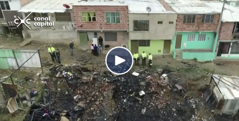 Investigan incendio de tres casas en barrio Caracolí de Ciudad Bolívar Investigan incendio de tres casas en barrio Caracolí de Ciudad Bolívar