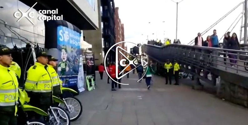 Policía refuerza operativos de seguridad en TransMilenio Policía refuerza operativos de seguridad en TransMilenio