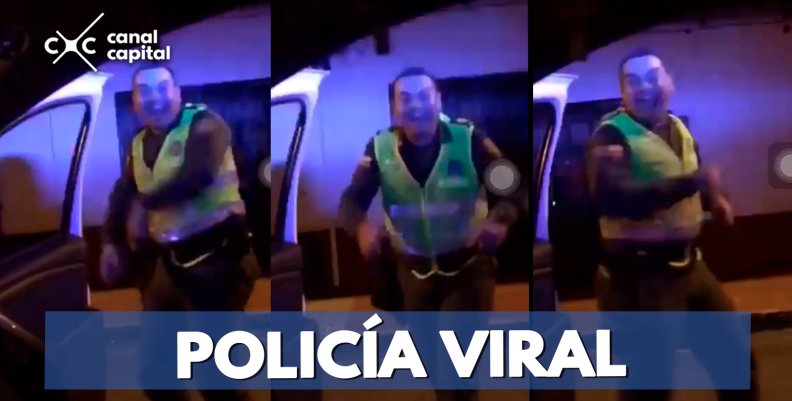 Policía hace el reto del 'kiki challenge' Policía hace el reto del 'kiki challenge'