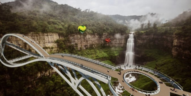 Puente de vidrio - Salto del Tequendama Puente de vidrio - Salto del Tequendama