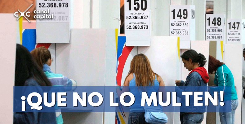 multas elecciones 2018 multas elecciones 2018
