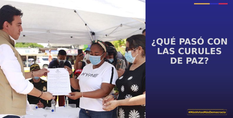¿Qué paso con las curules de paz_ ¿Qué paso con las curules de paz_