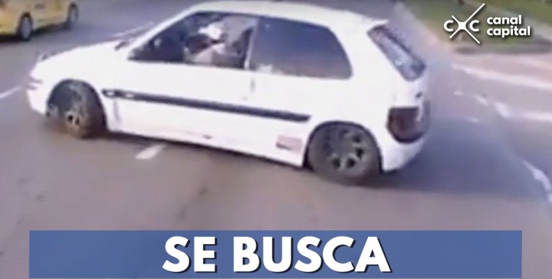 Autoridades buscan a conductor que arrolla motociclista y huye del lugar