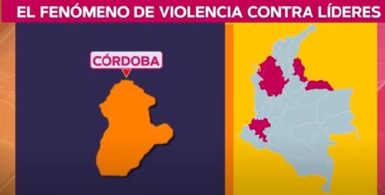 Violencia contra líderes en Colombia. Violencia contra líderes en Colombia.