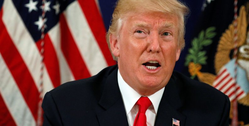 Trump speaks to reporters after a security briefing at his golf estate in Bedminster, New Jersey Trump speaks to reporters after a security briefing at his golf estate in Bedminster, New Jersey