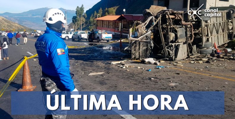 Accidente de tránsito en Ecuador deja varios colombianos muertos Accidente de tránsito en Ecuador deja varios colombianos muertos