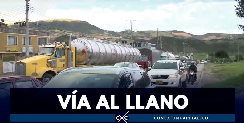 Continúa el cierre preventivo de la vía Bogotá -Villavicencio Continúa el cierre preventivo de la vía Bogotá -Villavicencio
