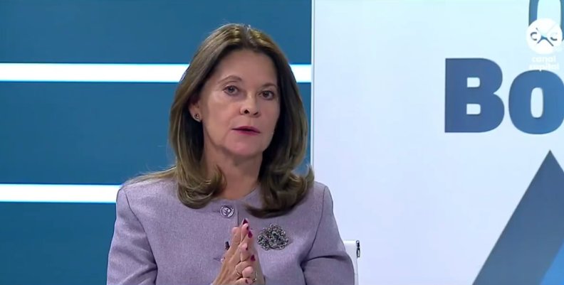 Hospitalizan a la vicepresidenta Marta Lucía Ramírez Hospitalizan a la vicepresidenta Marta Lucía Ramírez