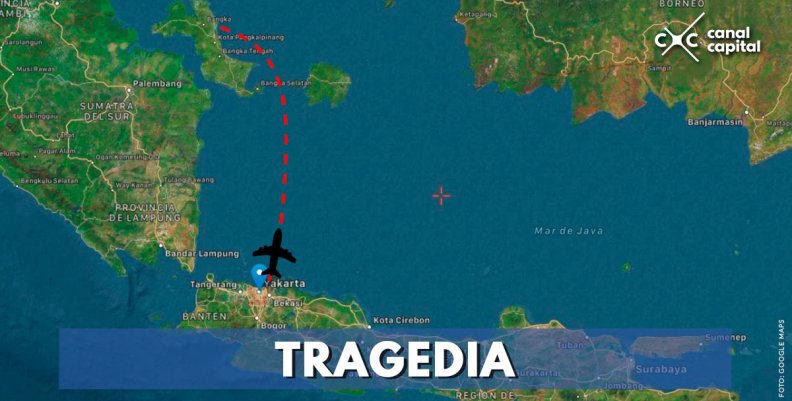 Avión indonesio con 188 pasajeros a bordo se estrella en el mar Avión indonesio con 188 pasajeros a bordo se estrella en el mar