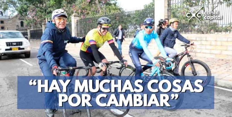 ¿Por qué Nairo Quintana llegó en bicicleta a la Casa de Nariño? ¿Por qué Nairo Quintana llegó en bicicleta a la Casa de Nariño?