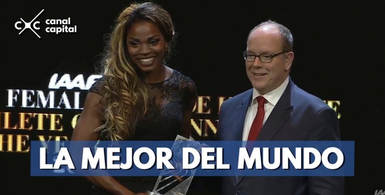 Caterine Ibargüen se consagra como la Mejor Atleta Mundial de 2018 Caterine Ibargüen se consagra como la Mejor Atleta Mundial de 2018