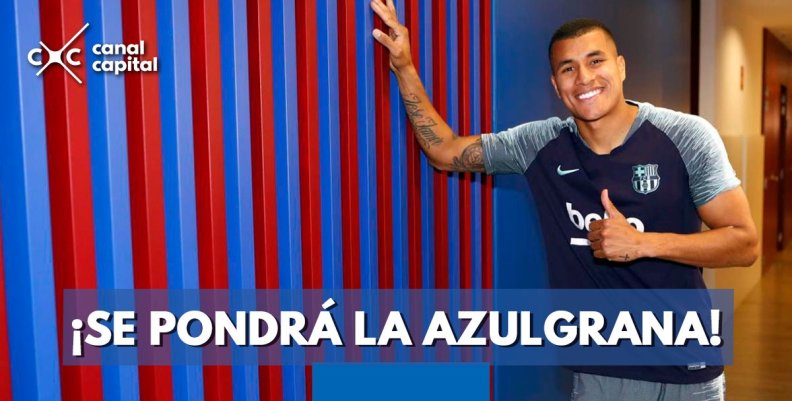 Jeison Murillo es nuevo jugador del Barcelona Jeison Murillo es nuevo jugador del Barcelona