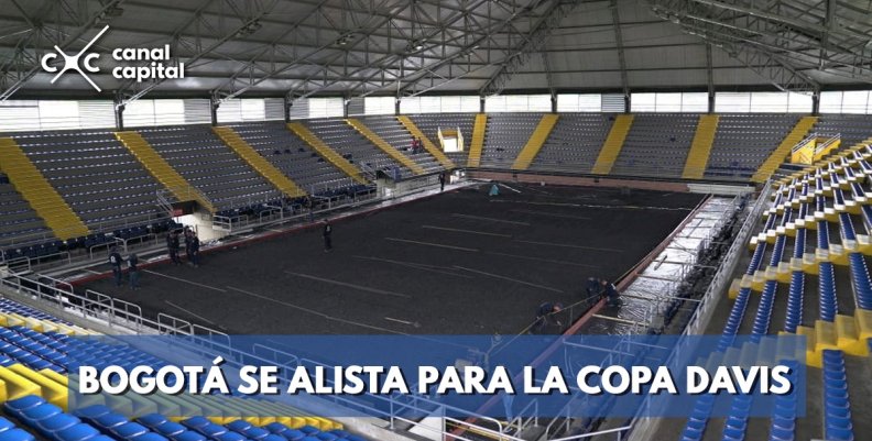 Inició la adecuación del Palacio de los Deportes para la Copa Davis Inició la adecuación del Palacio de los Deportes para la Copa Davis