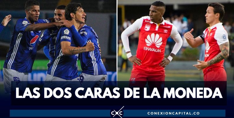 Millonarios y Santa Fe Millonarios y Santa Fe