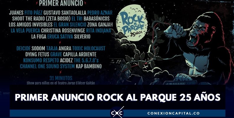 Rock al Parque 25 años Rock al Parque 25 años