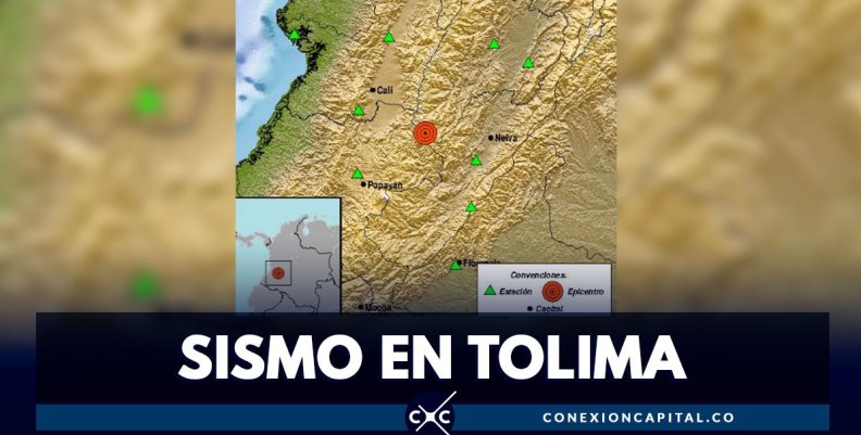 Sismo sacude el centro de Colombia Sismo sacude el centro de Colombia
