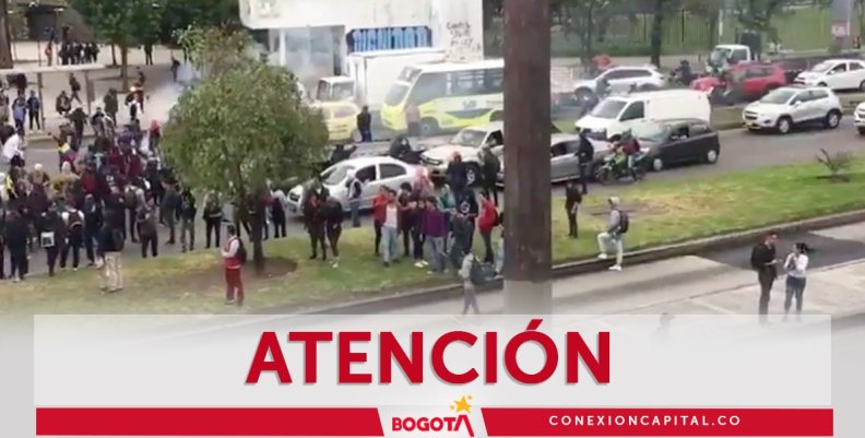 Bloqueos NQS Calle 45 Bloqueos NQS Calle 45