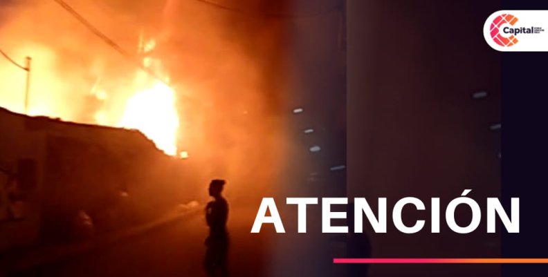 Incendio en Puente Aranda Incendio en Puente Aranda