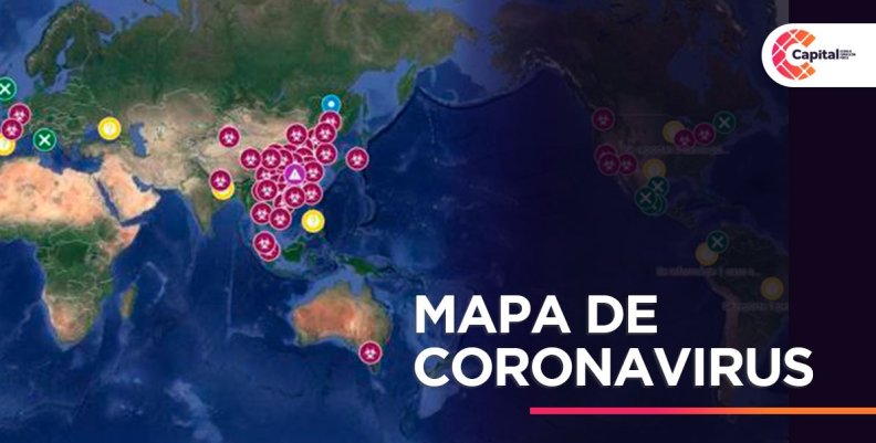 Mapa de coronavirus Mapa de coronavirus