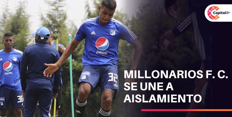 Millonarios suspende entrenamientos por coronavirus Millonarios suspende entrenamientos por coronavirus