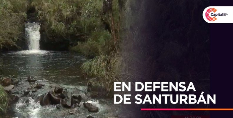 Estudiante en huelga por intervención en el Páramo de Santurbán Estudiante en huelga por intervención en el Páramo de Santurbán