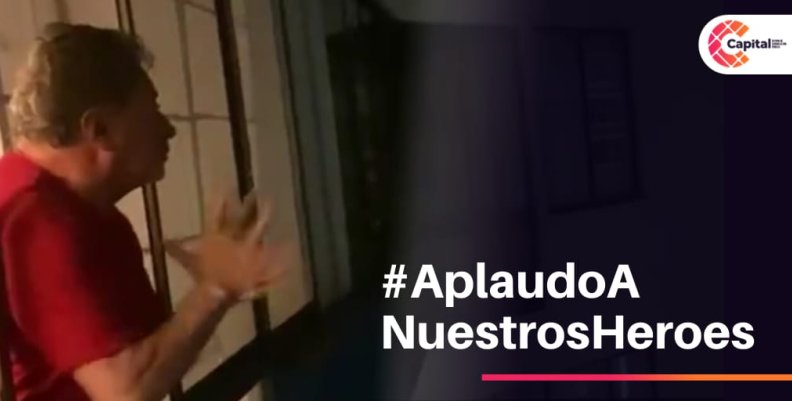 #AplaudoANuestrosHeroes #AplaudoANuestrosHeroes