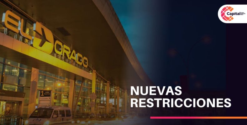 Restricciones en Aeropuerto El Dorado Restricciones en Aeropuerto El Dorado