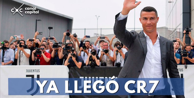 Cristiano ya está en Turín Cristiano ya está en Turín