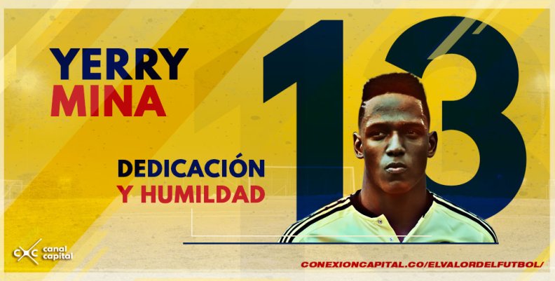 Yerry Mina, el único colombiano nominado al equipo ideal del año FIFA-FIFPro Yerry Mina, el único colombiano nominado al equipo ideal del año FIFA-FIFPro